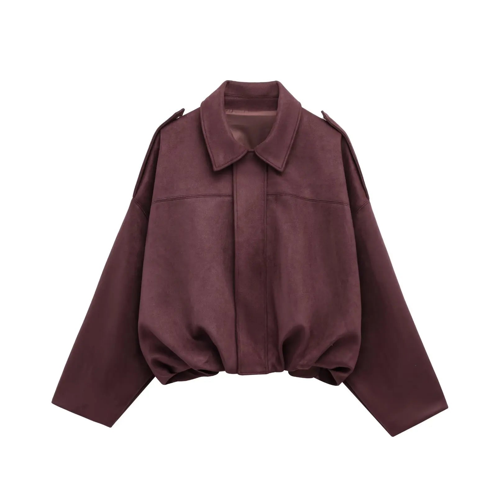 Vero | Veste courte femme effet suède – Coupe relaxed & style tendance